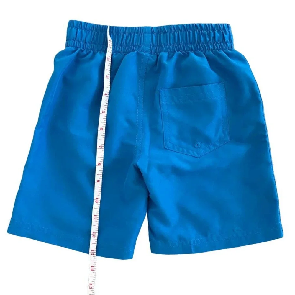 Puma Boys Neon Blue‎ Swim Trunks Size 5 NWT